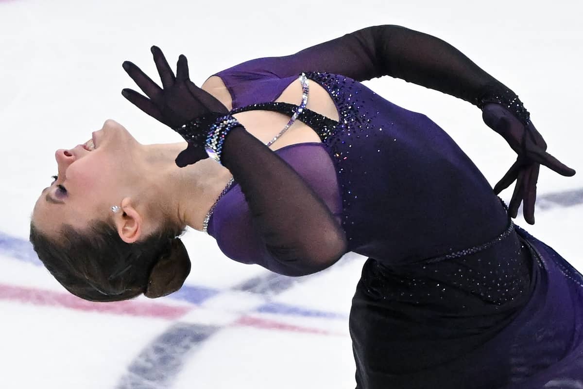 NATALIA KOLESNIKOVA/AGENCE FRANCE-PRESSE<br />KAMILA Valieva tested positive for a banned substance while competing in the Beijing Winter Olympics.