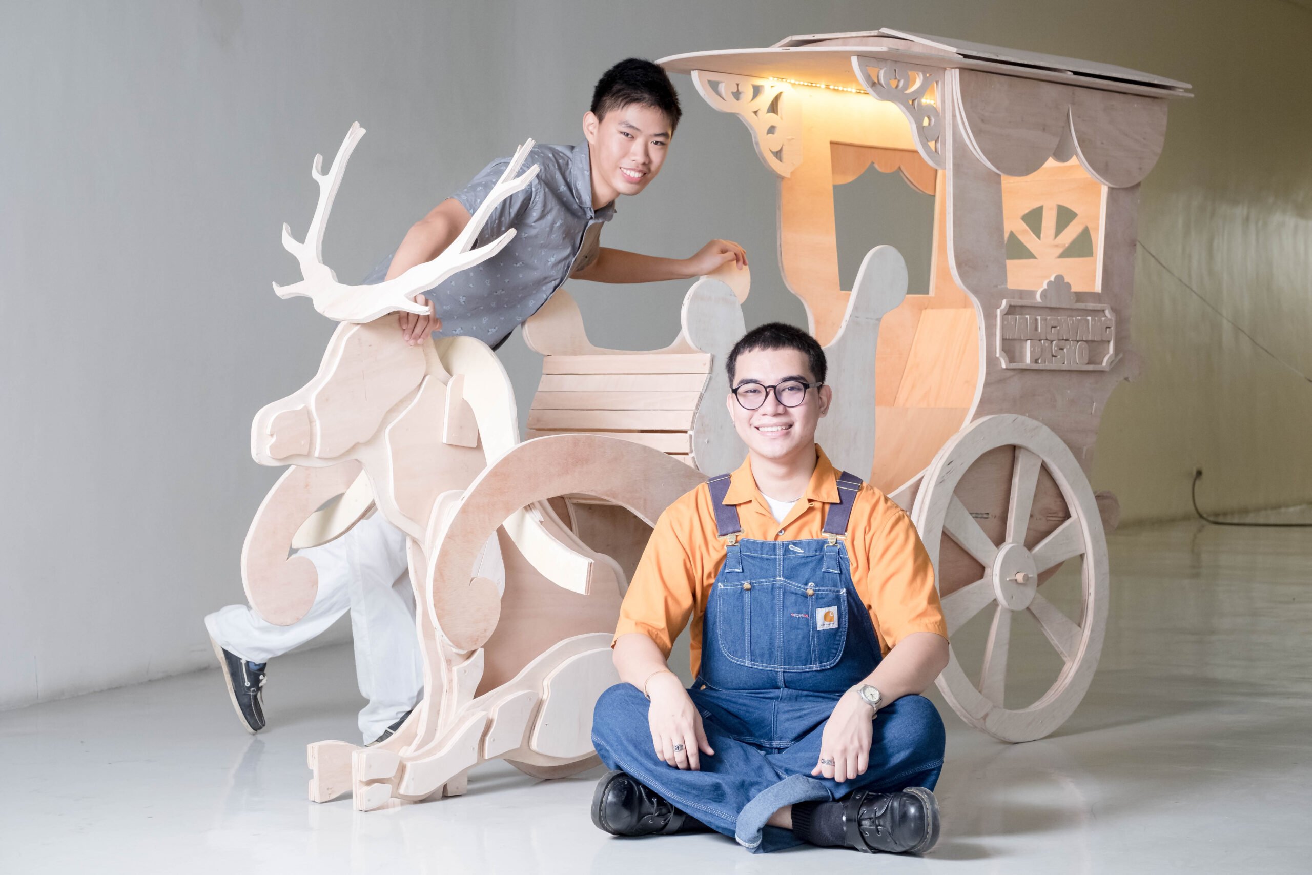 Industrial Design students build wooden  Pinoy-inspired Christmas Village