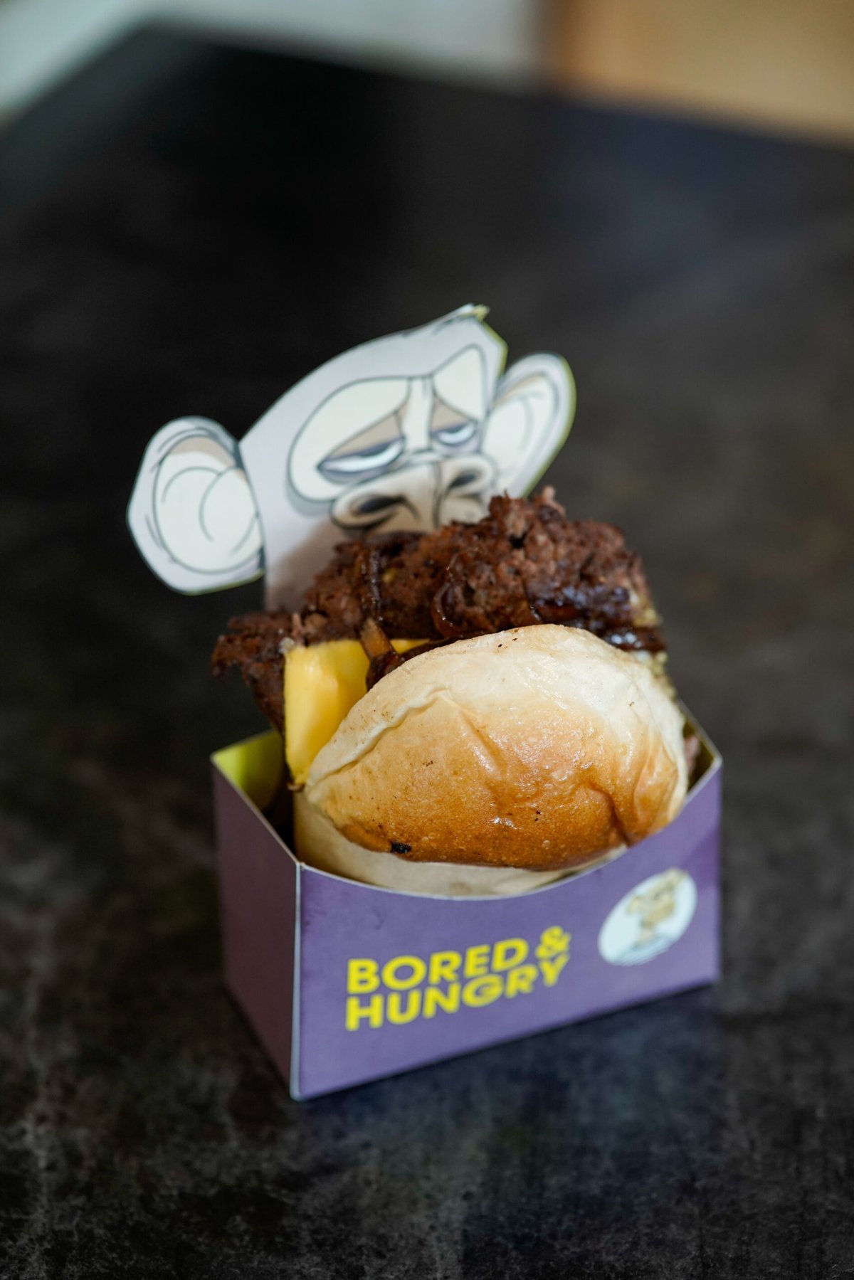 'Bored OG Burger.'