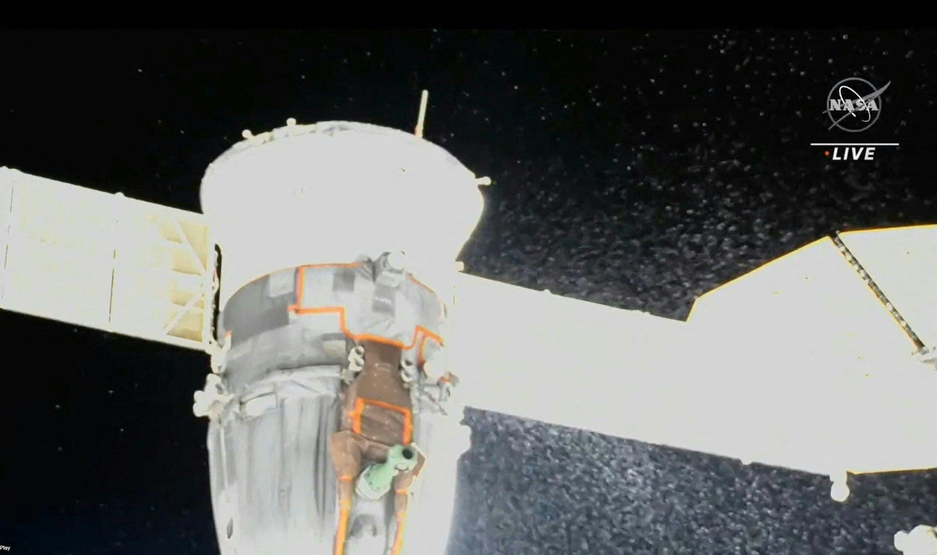 Soyuz leak due to meteorite?