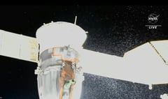 Soyuz leak due to meteorite?