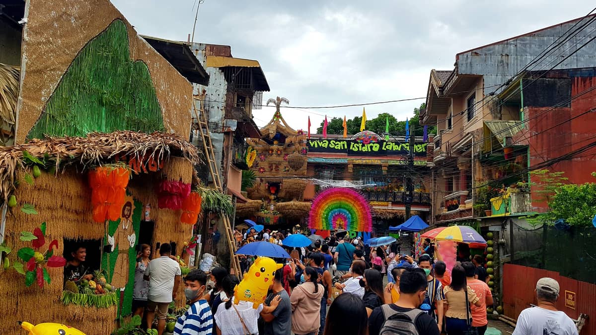 Pahiyas Festival in Lucban, Quezon, on 15 May.