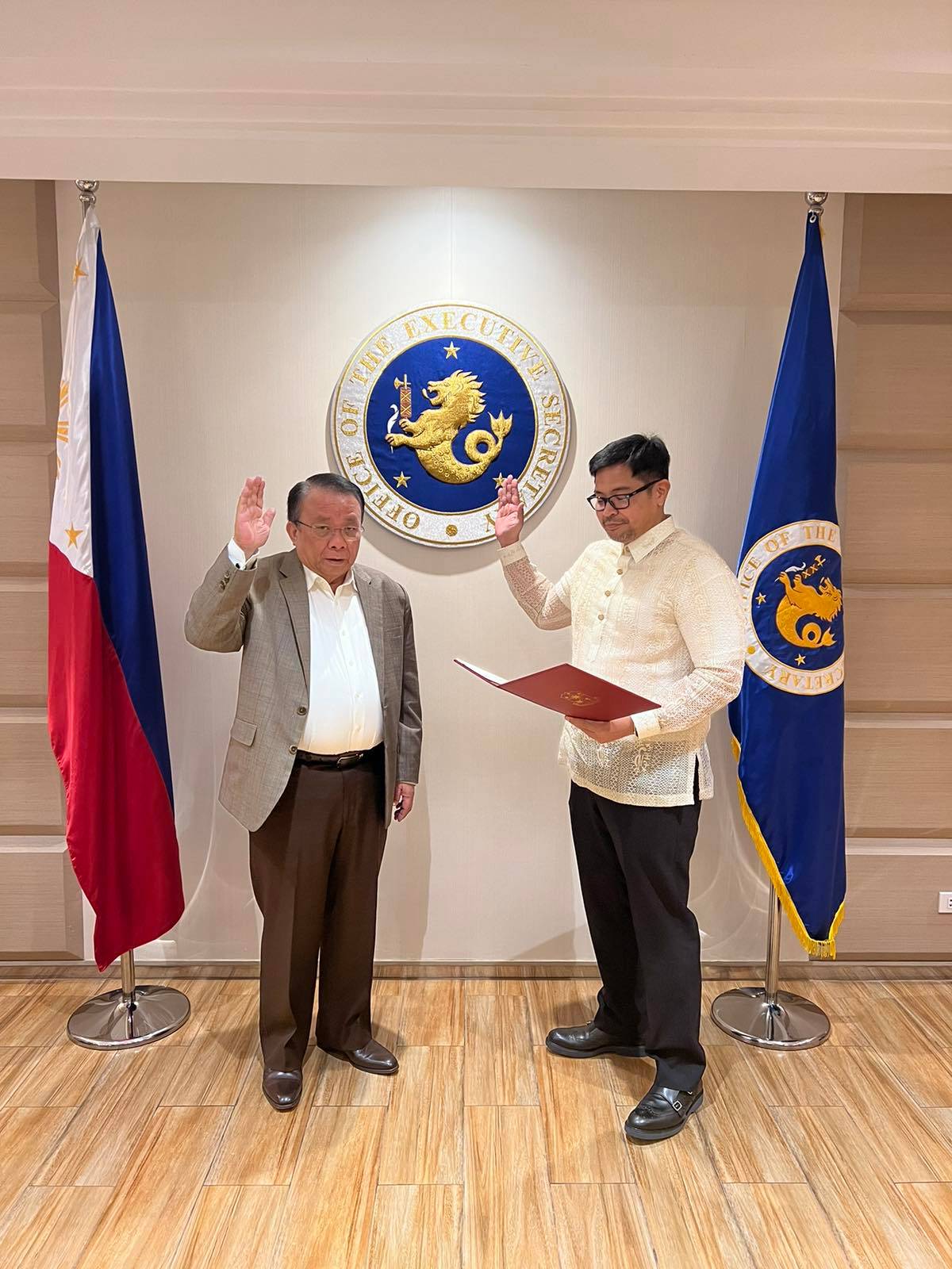 Newly appointed NBI Assistant Director Glenn Ricarte