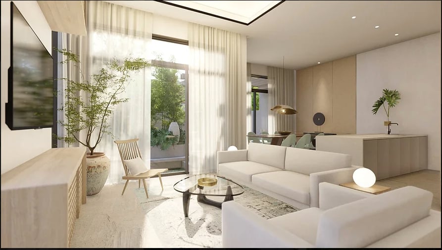 Spacious layouts make entertaining at home special.
