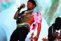 Lanez, whose real name is Daystar Peterson, denies a raft of charges relating to a 2020 dispute with the rap queen, including assault with a semiautomatic firearm and using a firearm to inflict great bodily injury. (Photo by Rich Fury / GETTY IMAGES NORTH AMERICA / AFP / File)
