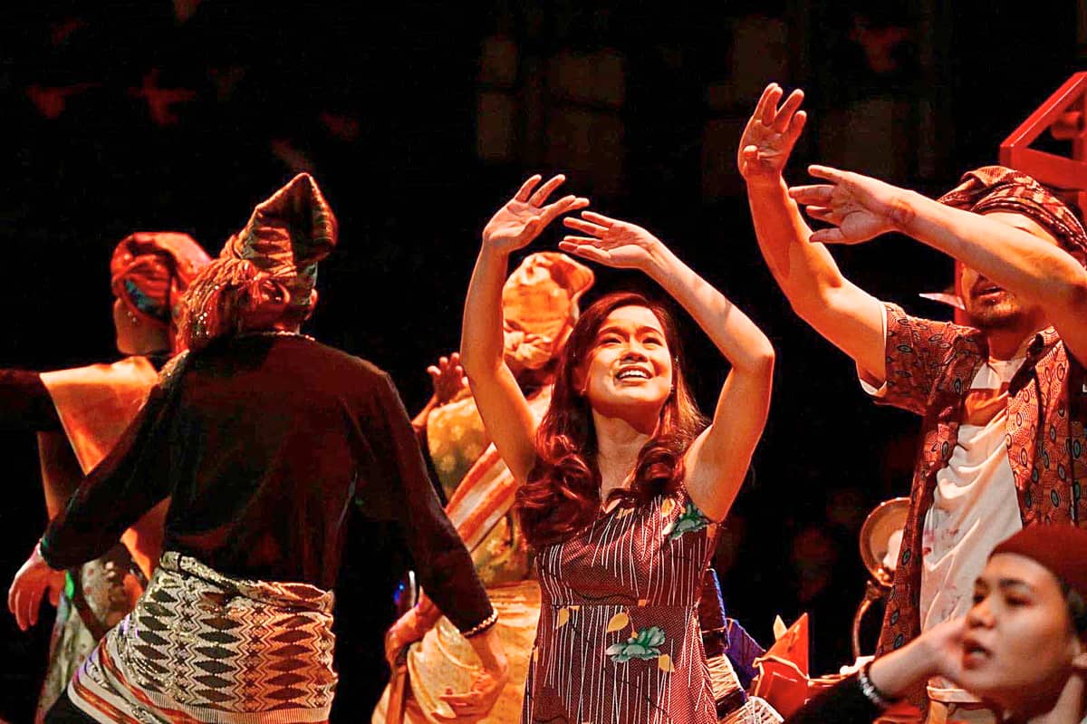 PHOTOGRAPH COURTESY OF KYLE VENTURILLO<br />Tanghalang Pilipino's 2022 production 'Anak Datu.'