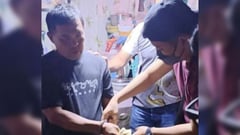 Wanted barangay executive officer falls