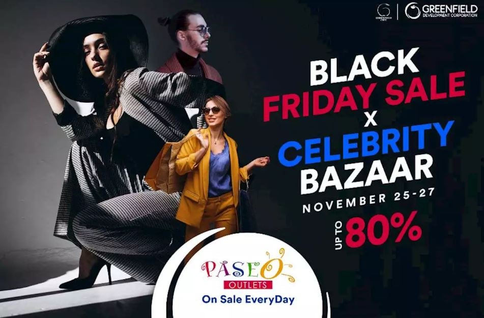 Black Friday Sale and Celebrity Bazaar at the Paseo Outlets