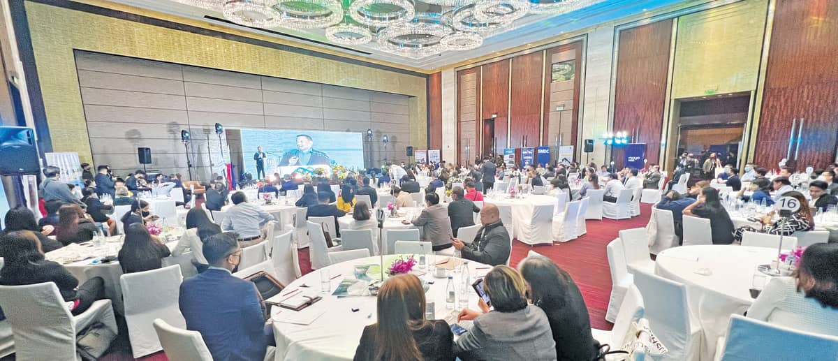 Oversubscribed! First face-to-face conference in the housing industry since 2019. Sen. JV Ejercito calls for closer collaboration among policymakers and practitioners.