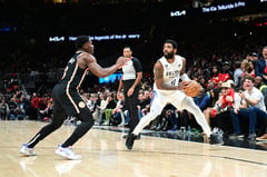 Nets edge Hawks to push NBA winning streak