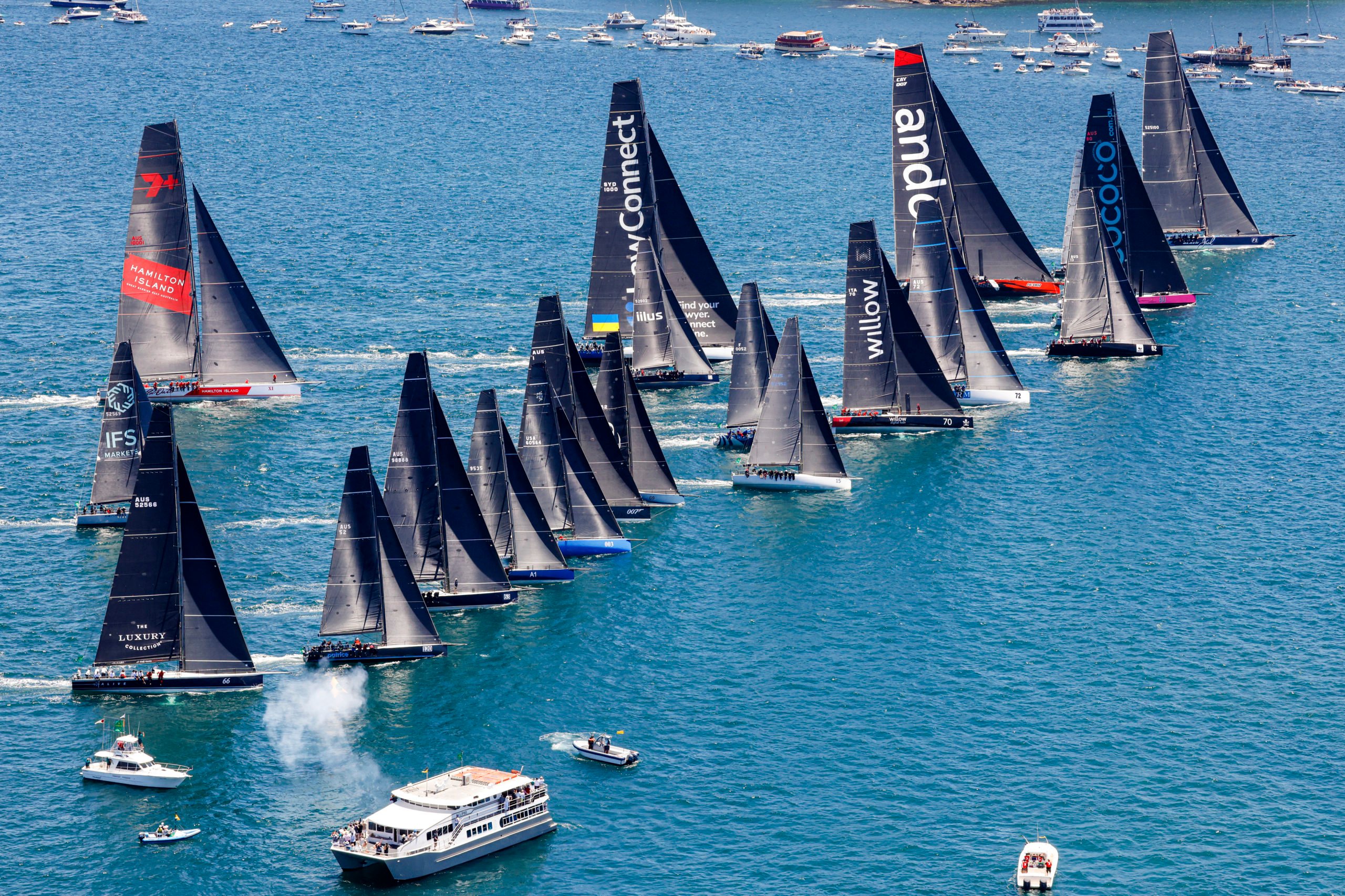 Record eyed in Sydney-Hobart race