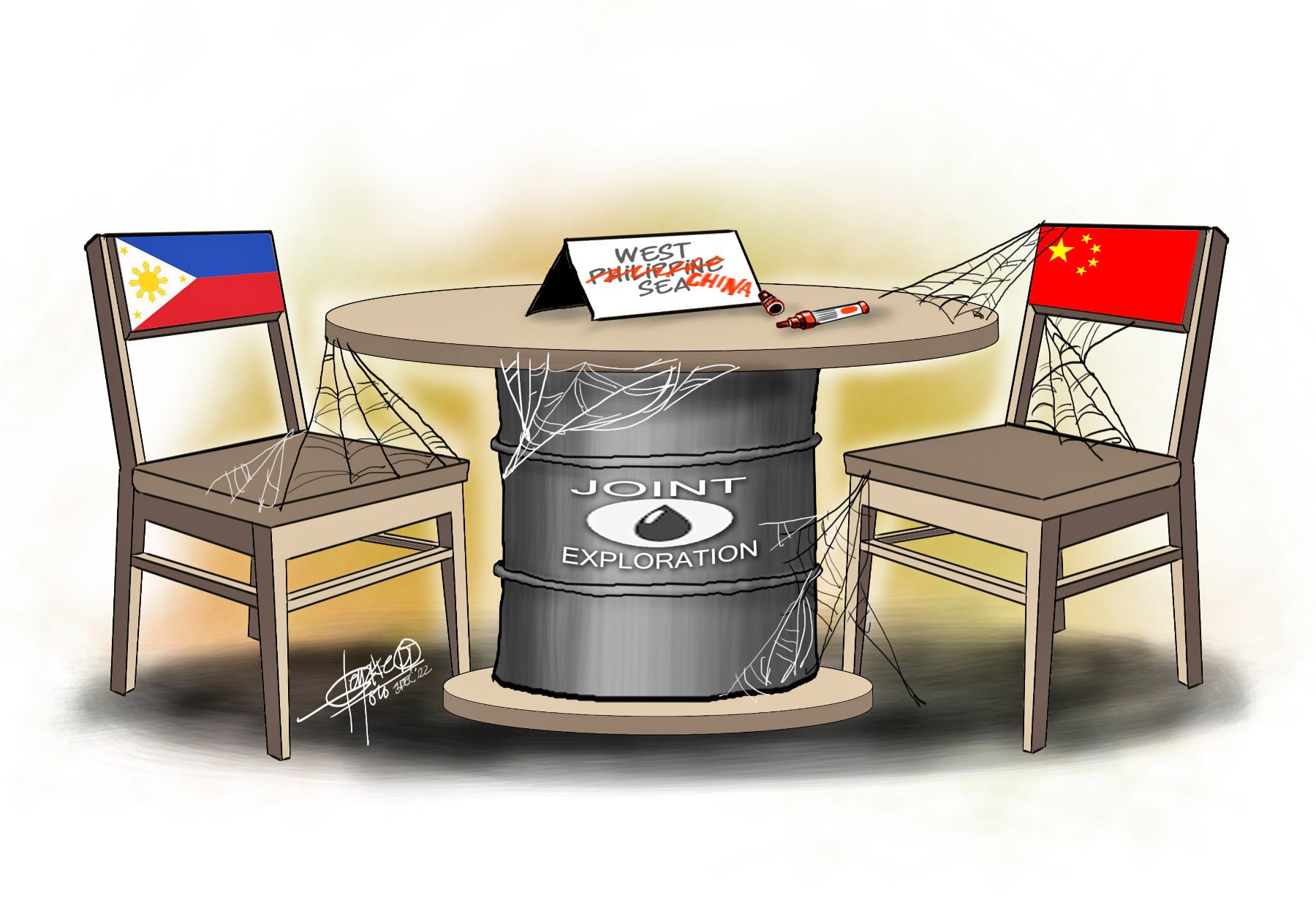 Exploring Reed Bank for oil — without China