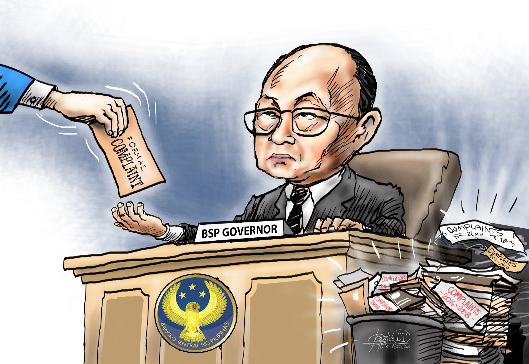 Diokno should explain unresolved BSP cases