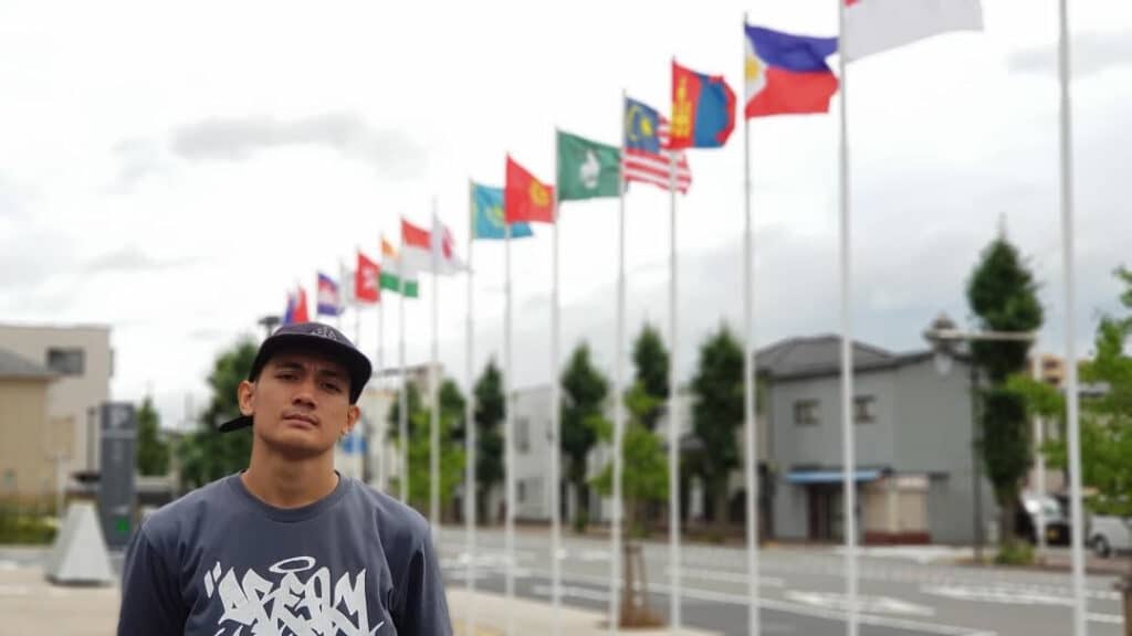 Photographs Courtesy of Yer Lord Ilyvm Gabriel | The breakdancer represents the country in an international tourney