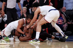 Knicks edge Heat to stay alive in NBA playoffs