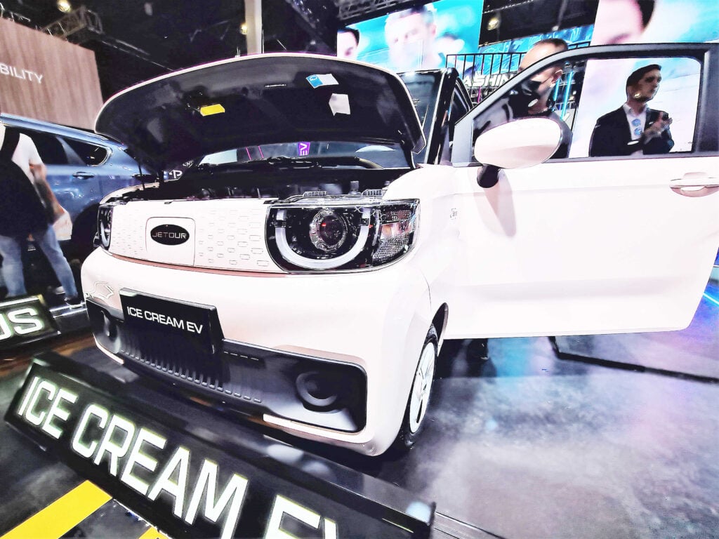 Jetour recently introduced its Ice Cream EV, a small city car with a price tag of P699,000.