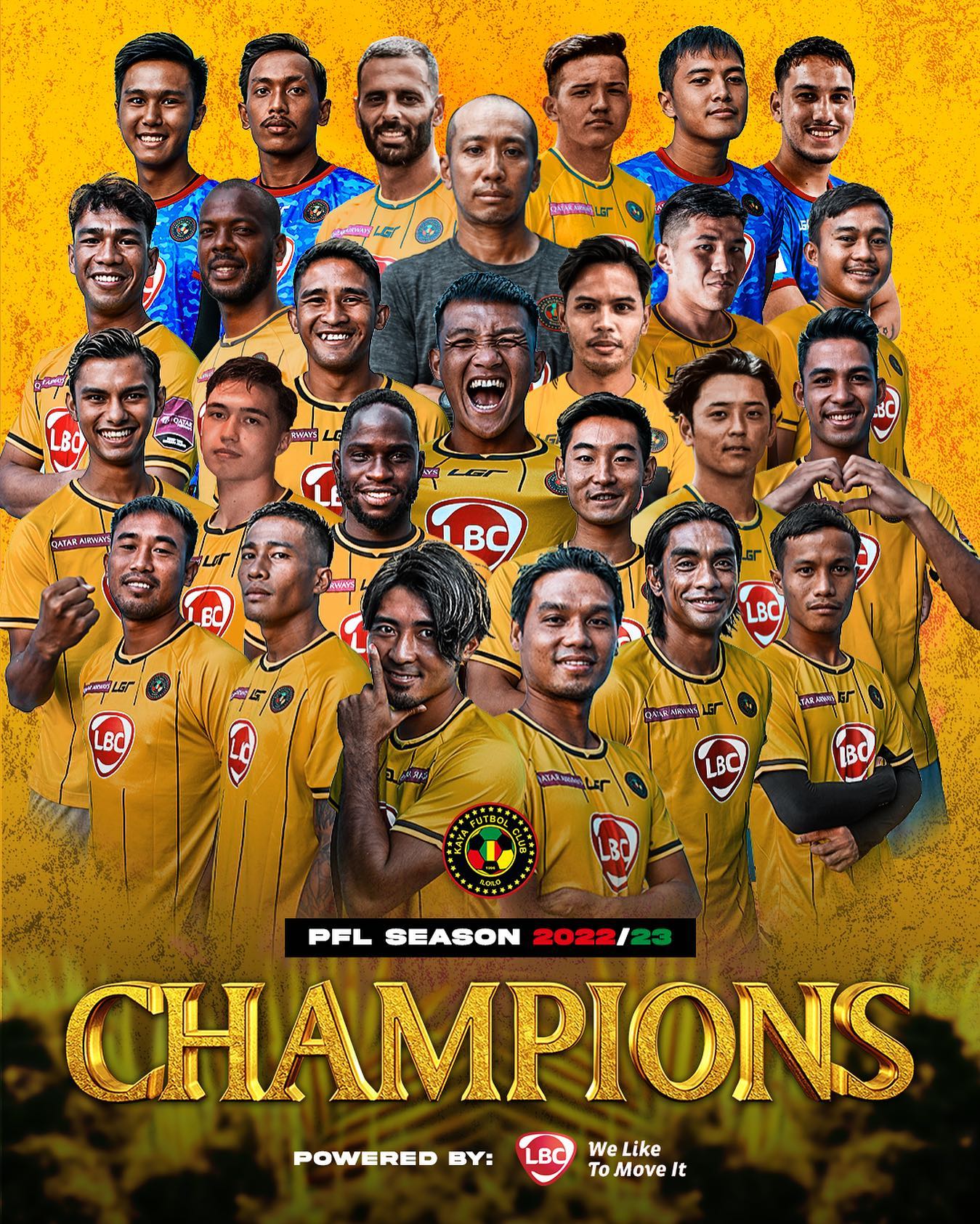 Kaya FC-Iloilo crowned as PFL champion