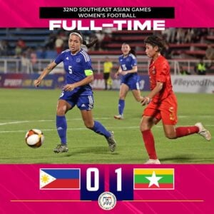 SEA Games: Myanmar stuns Filipinas