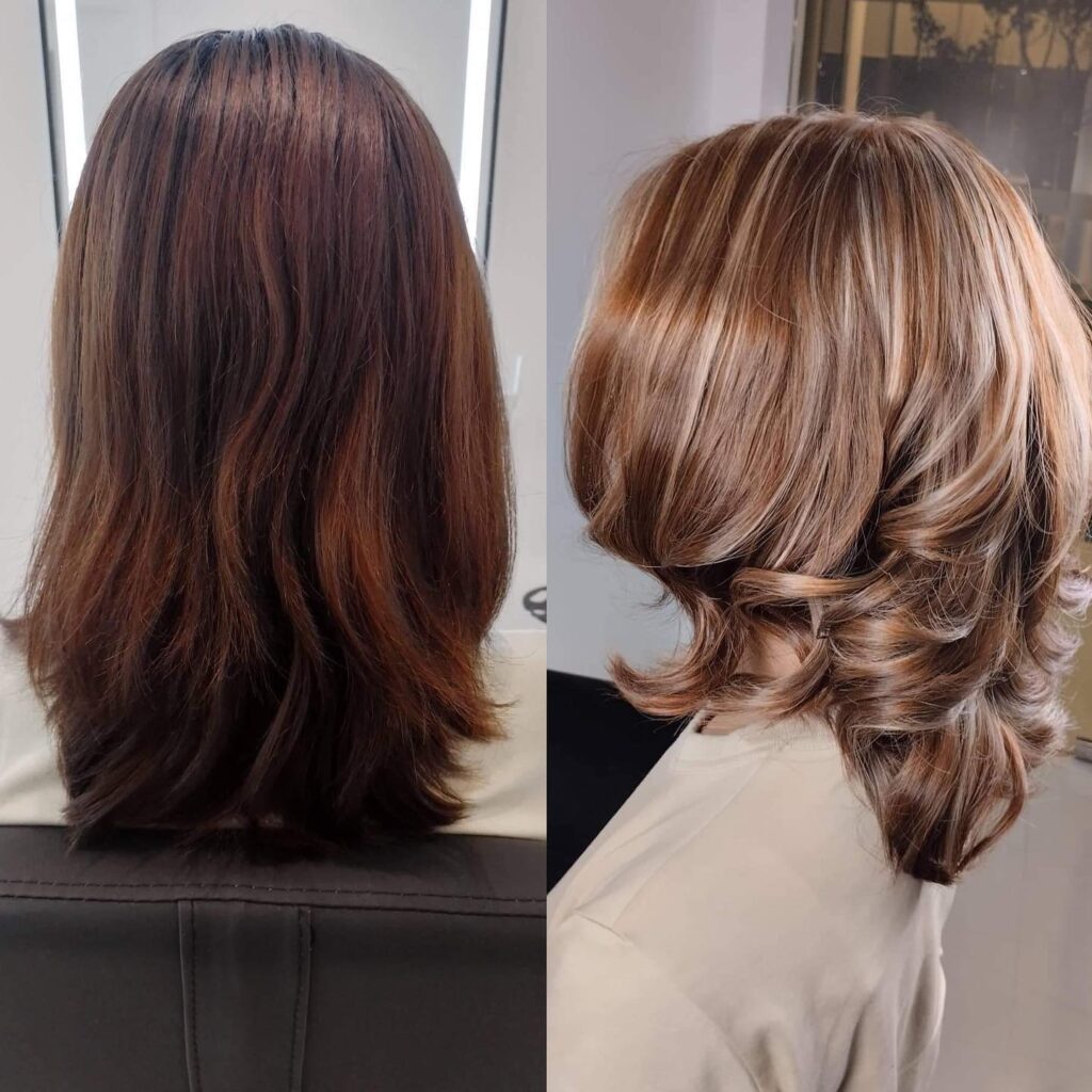 HAIR styling.