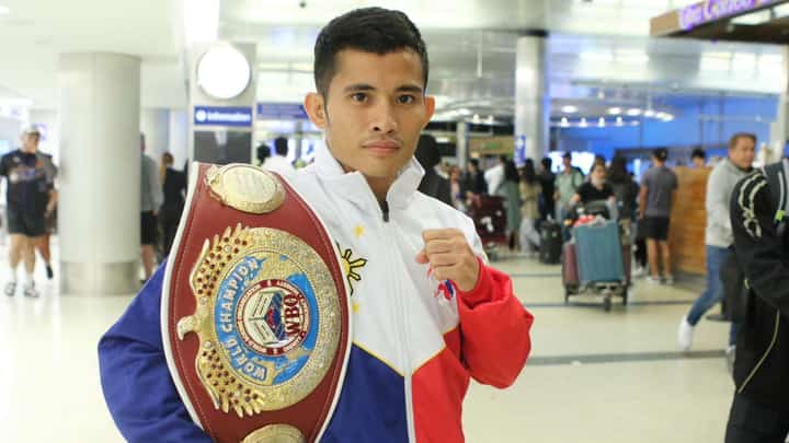 Melvin Jerusalem is all set for the first defense of his World Boxing Organization minimumweight crown this Saturday in Indio, California. Photo courtesy of Jhay Otamias