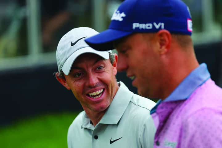 Rory can’t believe he’s only 5 back