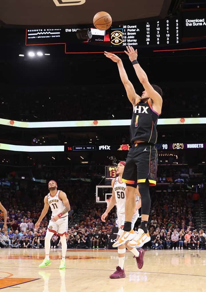 Suns burn Nuggets; Celtics prevail
