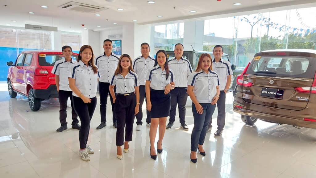 MEET the sales team of Suzuki's Taguig dealership.