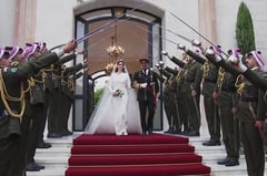 Jordan crown prince weds Saudi architect in lavish ceremony