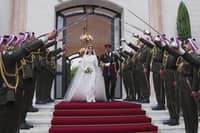 Jordan crown prince weds Saudi architect in lavish ceremony