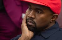 (FILES) Kanye West meets with US President Donald Trump in the Oval Office of the White House in Washington, DC, 11 October 2018. A photographer who claims Kanye West threw her cell phone to the ground in a confrontation is suing the troubled rapper for assault, she said 1 June 2023.
Nichol Lechmanik said the artist, who is now formally known as Ye, caused her "great mental and emotional pain" in the January confrontation. (Photo by SAUL LOEB / AFP)