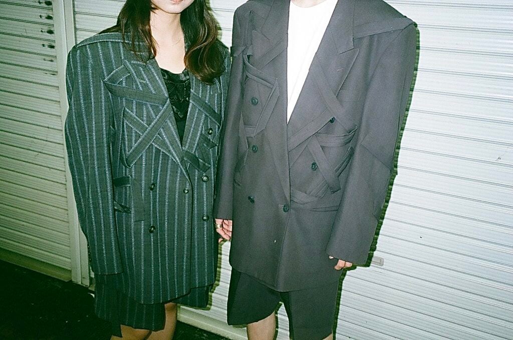 TOKYO FASHION SCENE: EINS bondage suits Photo credit: SHIN (@s.yoshi8024)