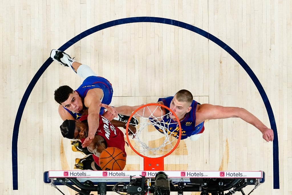 Nuggets dominate Heat 104-93 in NBA Finals Game 1