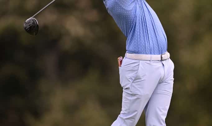 Matt Fitzpatrick of England during the first round of the 123rd U.S. Open Championship at The Los Angeles Country Club on 15 June 2023 in Los Angeles, California. (Photo by Ross Kinnaird/Getty Images/AFP)