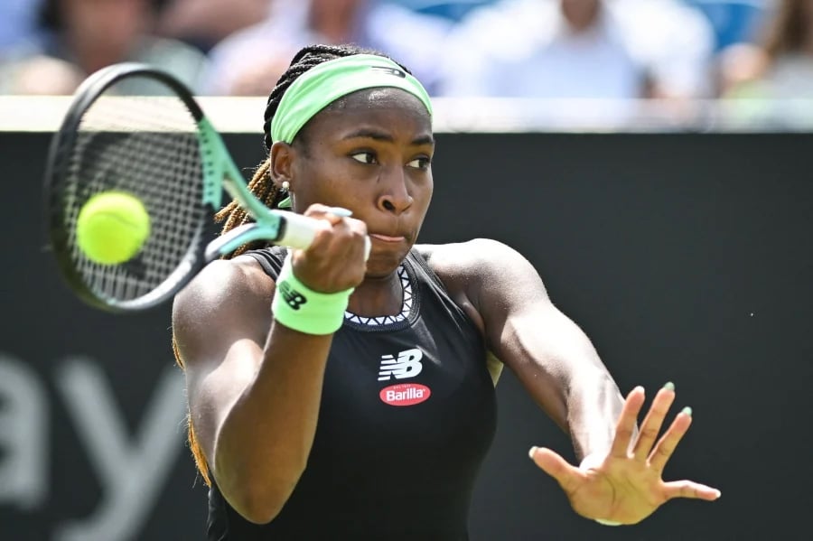 Gauff reaches Auckland quarters