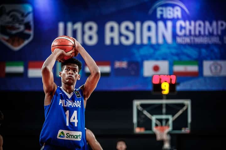 AJ Edu is thrilled to make another tour of duty for Gilas Pilipinas. Photo courtesy of FIBA