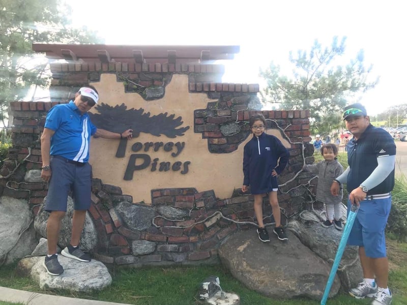 Golf is their love language