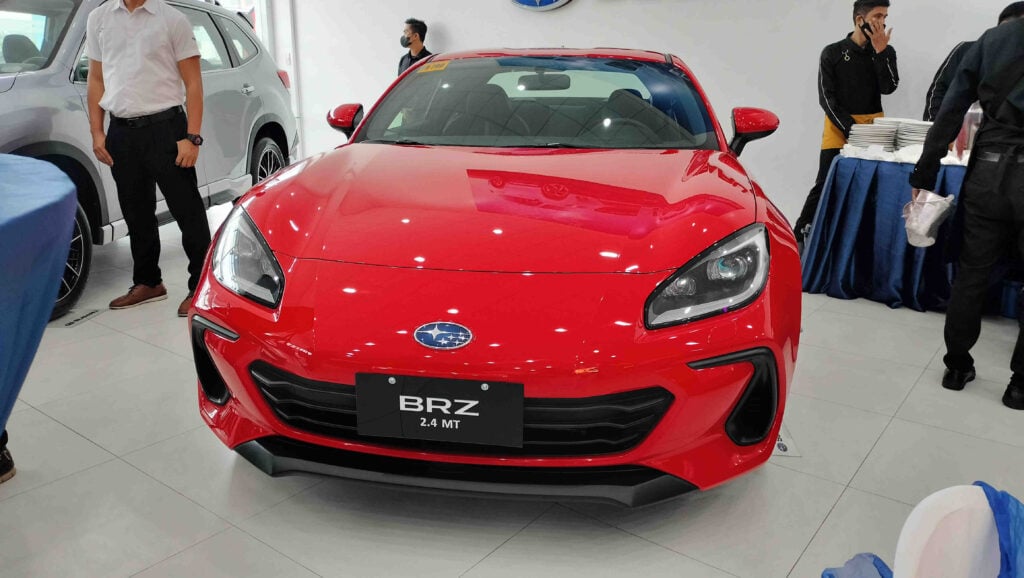 Subaru BRZ: A high-performance sports car with powerful 2.4 Boxer engine.