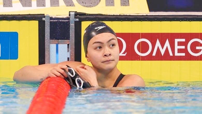 The future looks bright for Philippine swimming with the arrival of an Olympic medalist in Kayla Sanchez.