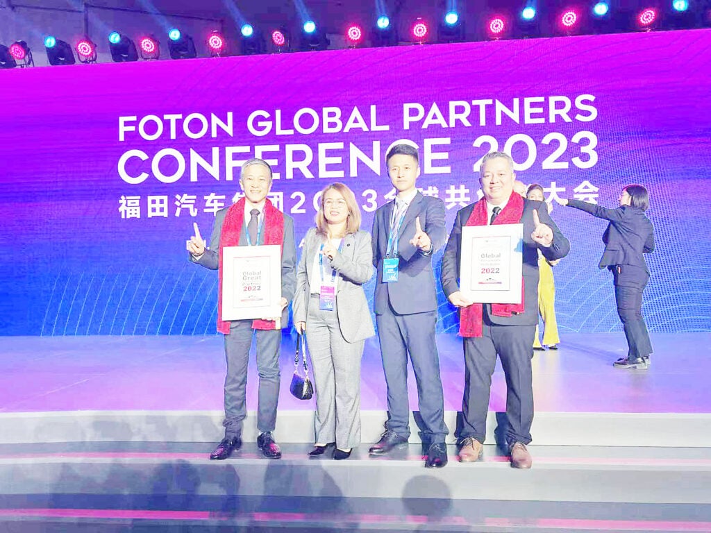 FOTON's excellence is recognized.