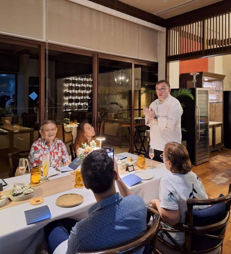 CHEF Chele Gonzalez sharing the secrets of his culinary prowess.