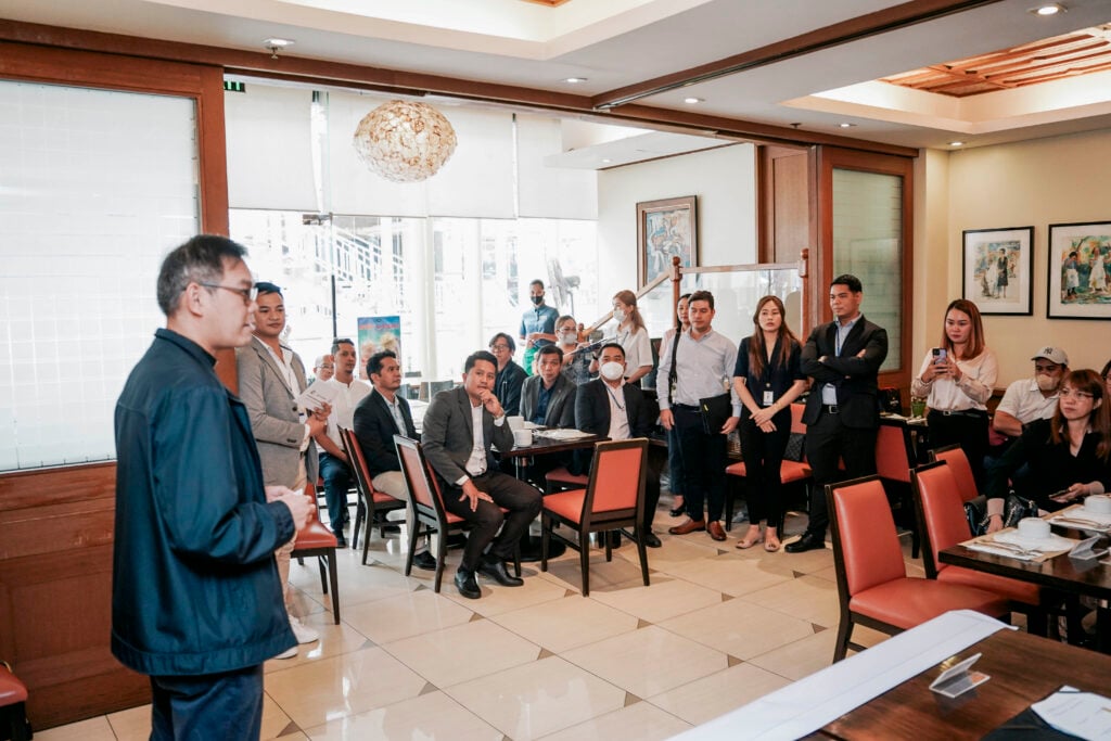 FATHER Jose Dindo Vitug sharing DBIM's vision for this project with Hyundai to the DepED TAPAT and HMPH Aftersales and Marketing guests.
