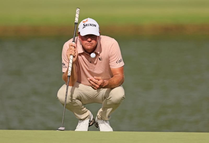 Former U.S. Open champ atop Barbasol