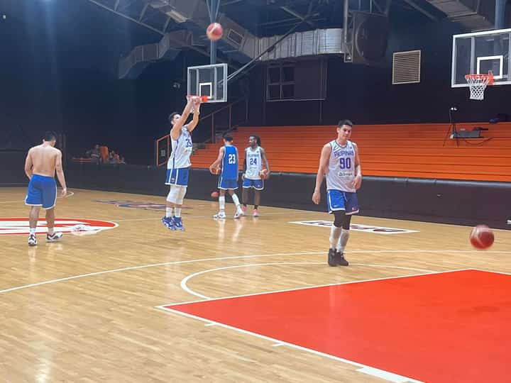 Gilas Pilipinas returns to practice on Monday, but without 7-foot-3 NBA aspirant Kai Sotto. (Photo by Rey Joble)