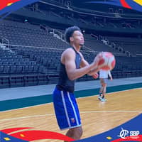 AJ Edu can’t wait to strut his stuff for Gilas Pilipinas in the FIBA World Cup. (Photo from SBP FB)