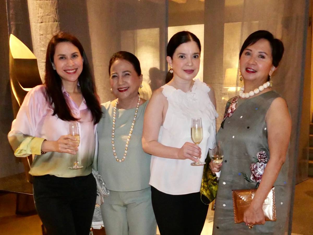 Audrey Zubiri, Dette Aquino Tan, Nicole Ortega and Fe Rodriguez.