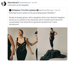 Alexa Ilacad volunteers as daughter of ‘Booba’