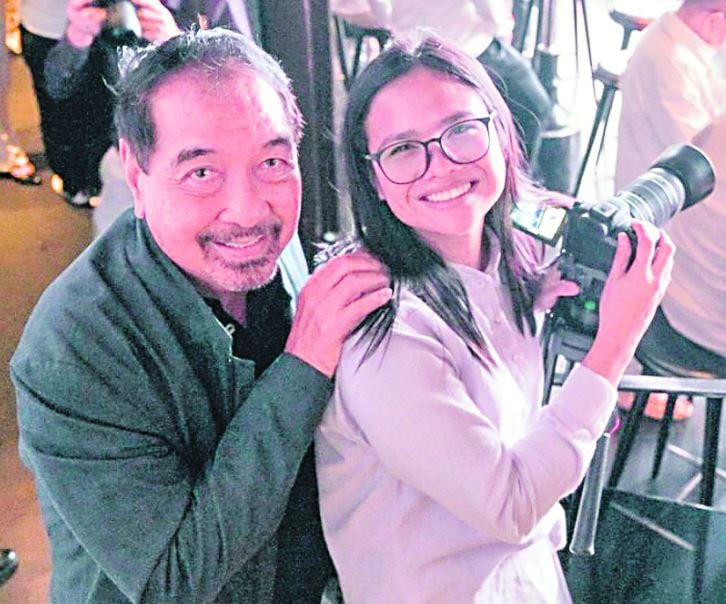 Willie Fernandez and Dianne Bacelonia.