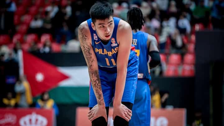 KAI Sotto's chances of playing for Gilas Pilipinas in the FIBA World Cup remains hanging in the balance. PHOTOGRAPH courtesy of FIBA