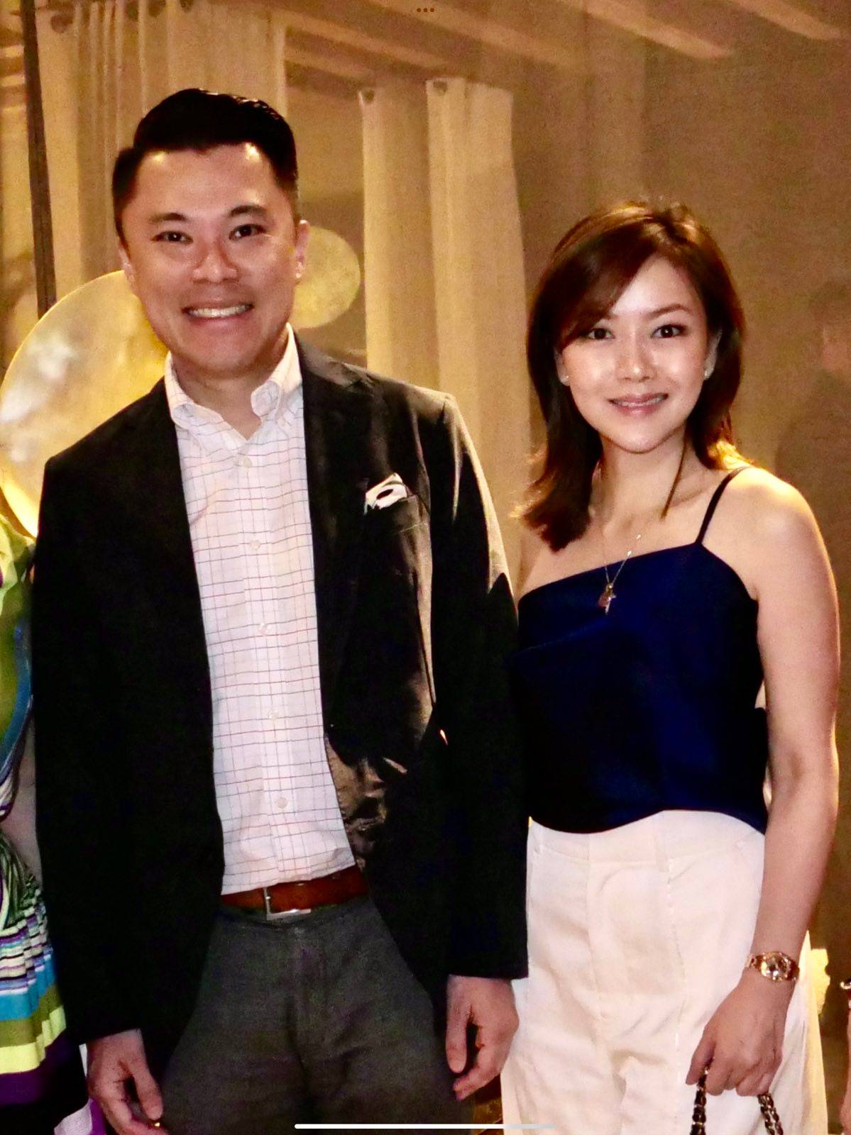 Kevin Tan and wife Michelle.