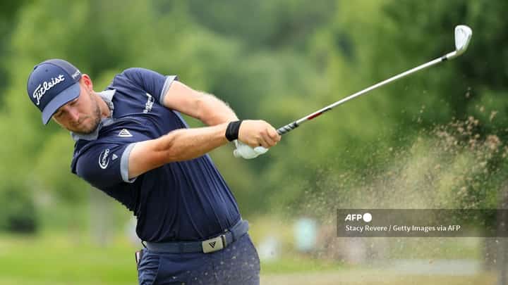 LEE Hodges is riding a four-stroke cushion going into the weekend. | STACY REVERE/AGENCE FRANCE-PRESSE